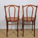 Pair of thonet bistro chairs