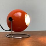 Mid-century space globe table lamp by Erco, 1970s.
