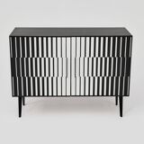 Sideboard with Hand-Painted Pattern, 1970s.
