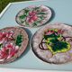 3 decorative plates from Vallauris