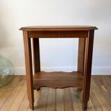 Wooden console table art deco 40s