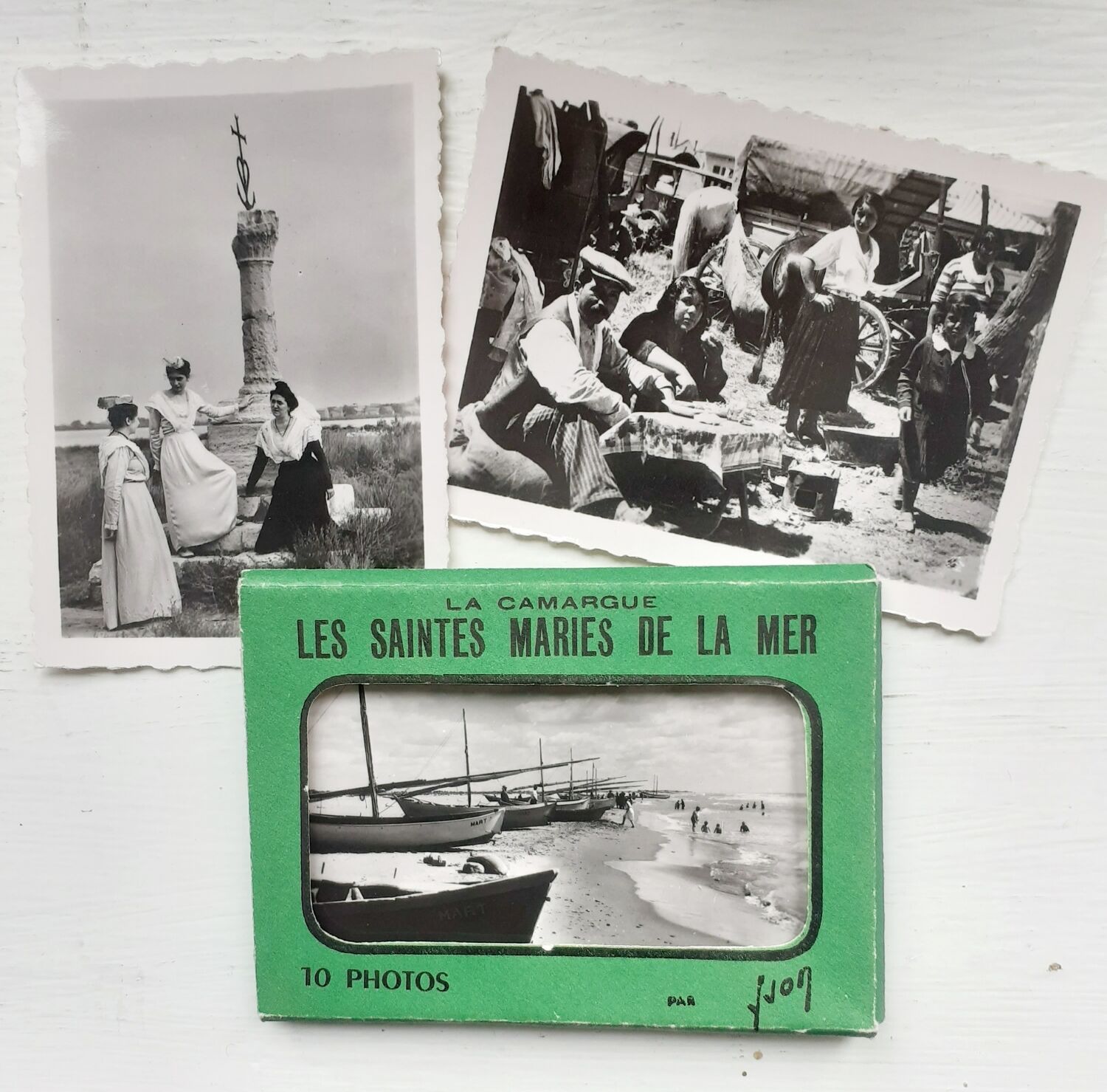 Pocket of old photos of Saintes-Maries-de-la-Mer