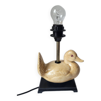 Lampe zoomorphe canard