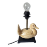 Lampe zoomorphe canard