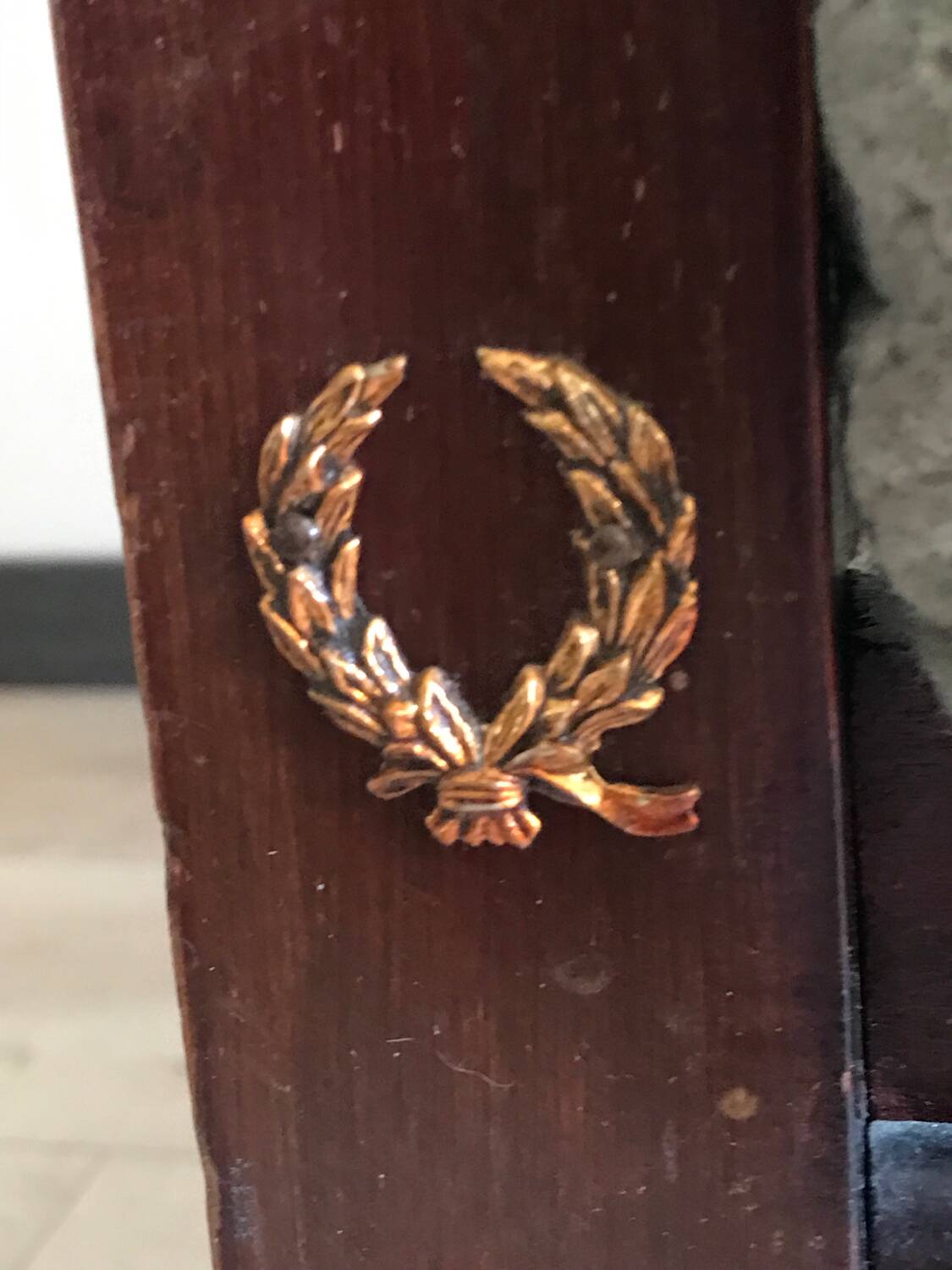 1 Empire style armchair / Consulate period Return from Egypt from the 60s