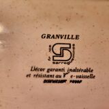 Large fish platter Granville Sarreguemines