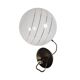 Massive - Hollywood Regency - spherical pendant lamp - opaline - Belgium