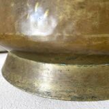 Hammered copper pot cover, diameter 28 cm