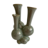 Unique bubble triple neck vase