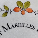 Vintage Cheese Plate Gien France Handmade decor My Kitchen