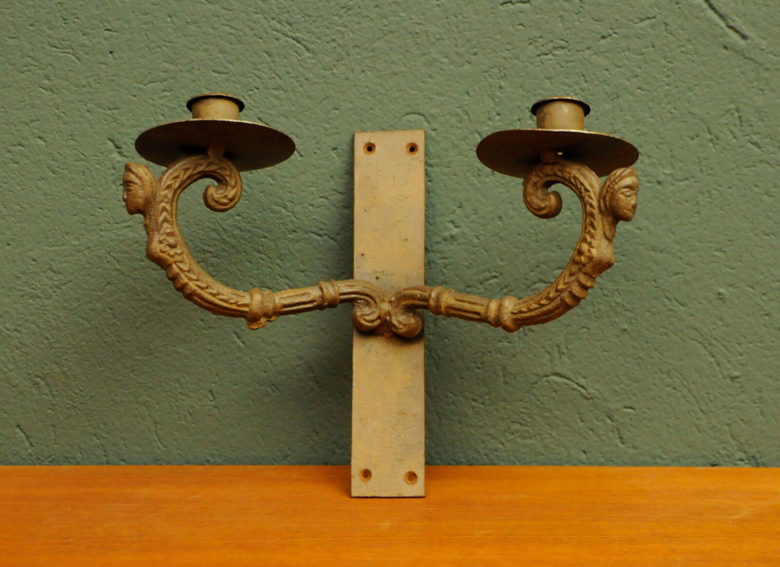 Pre-war bronze candle holder 1920