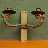 Pre-war bronze candle holder 1920