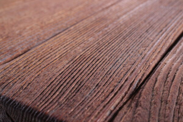 Table basse brutaliste en pin par Jens Lyngsøe pour Havdrup Trævarefabrik