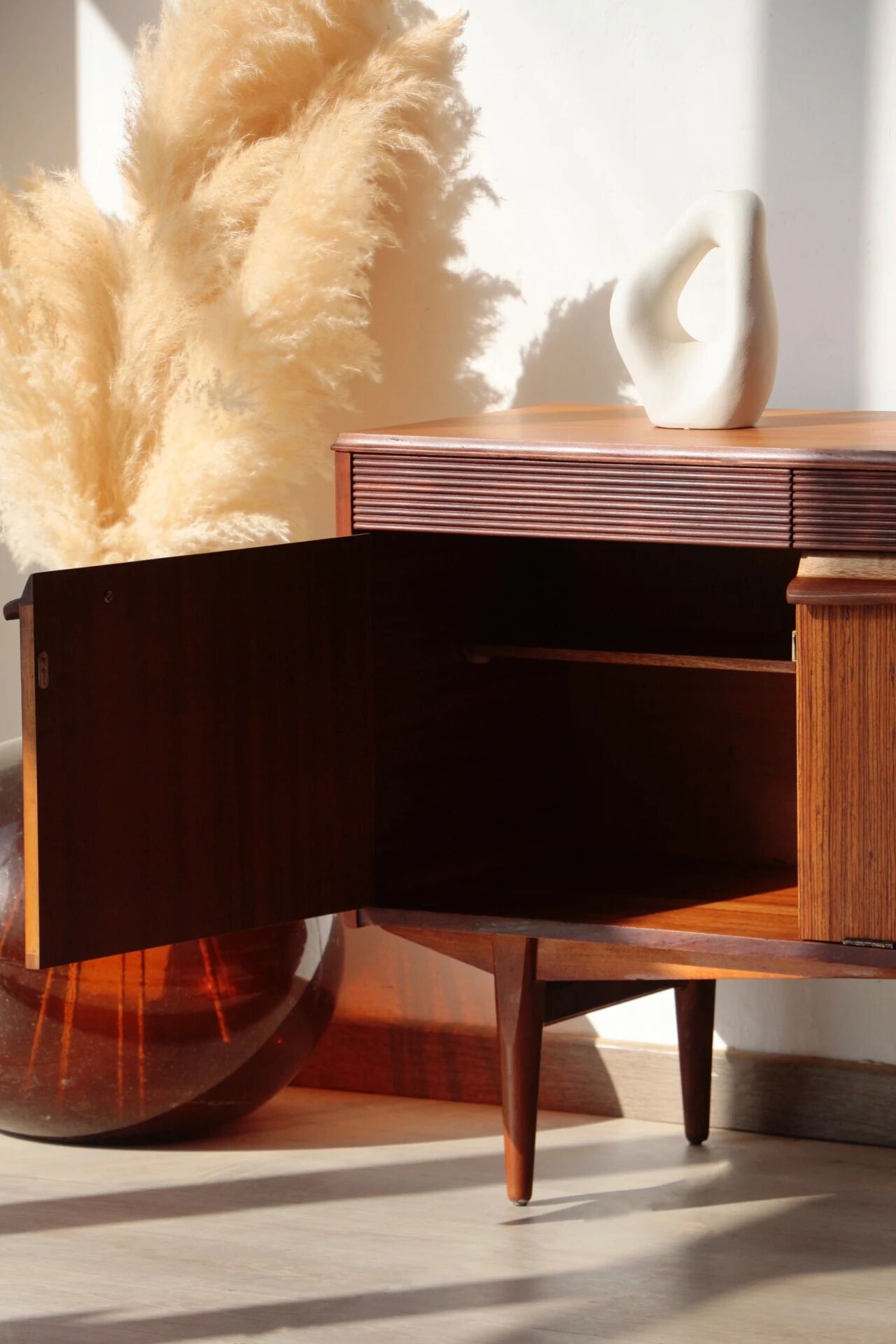 Scandinavian teak sideboard Elliots of Newbury | Vintage furniture