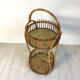 Vintage rattan bar 60