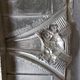 French Art Decó jardinière, from the 1930s, in silver plated from Dilecta orfevrerie