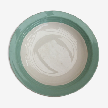 Hollow round dish Ceranord St-Amand semi-porcelain
