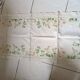 Hand embroidered centerpiece tablecloth. Rooster pattern.