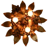Vintage ceiling lamp ceiling lamp willy daro flower flower lamp