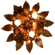 Vintage ceiling lamp ceiling lamp willy daro flower flower lamp