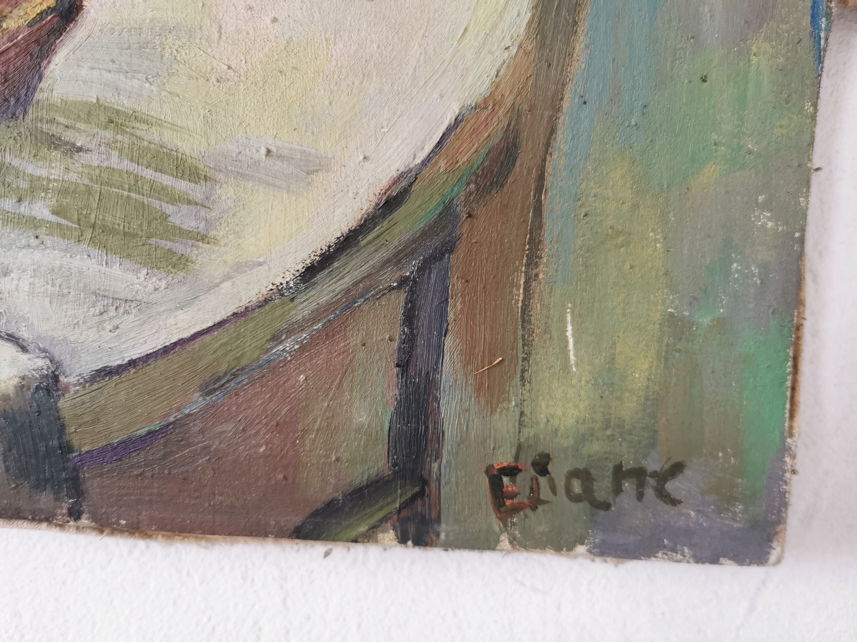 Set of 3 old still life paintings