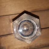 Cut crystal vase - high 13 cm - flared 8 cm