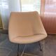 Pierre Paulin Oyster armchair reupholstered