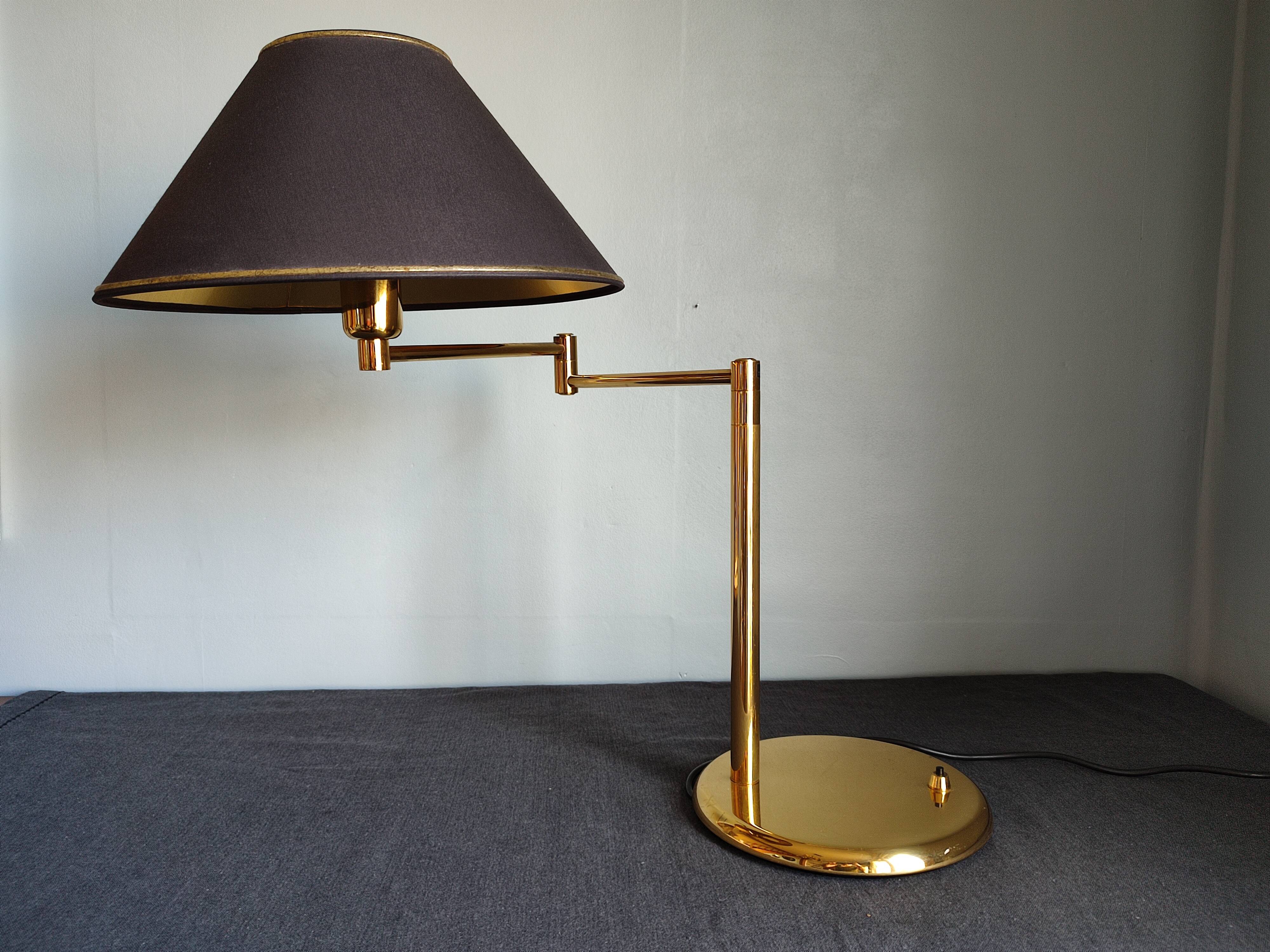 Articulated lamp in brass Marset Iluminacion vintage