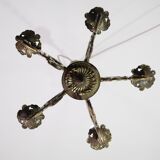 Fascinating Vintage Brass chandelier, 1960s