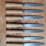 Set of 9 bakelite knives