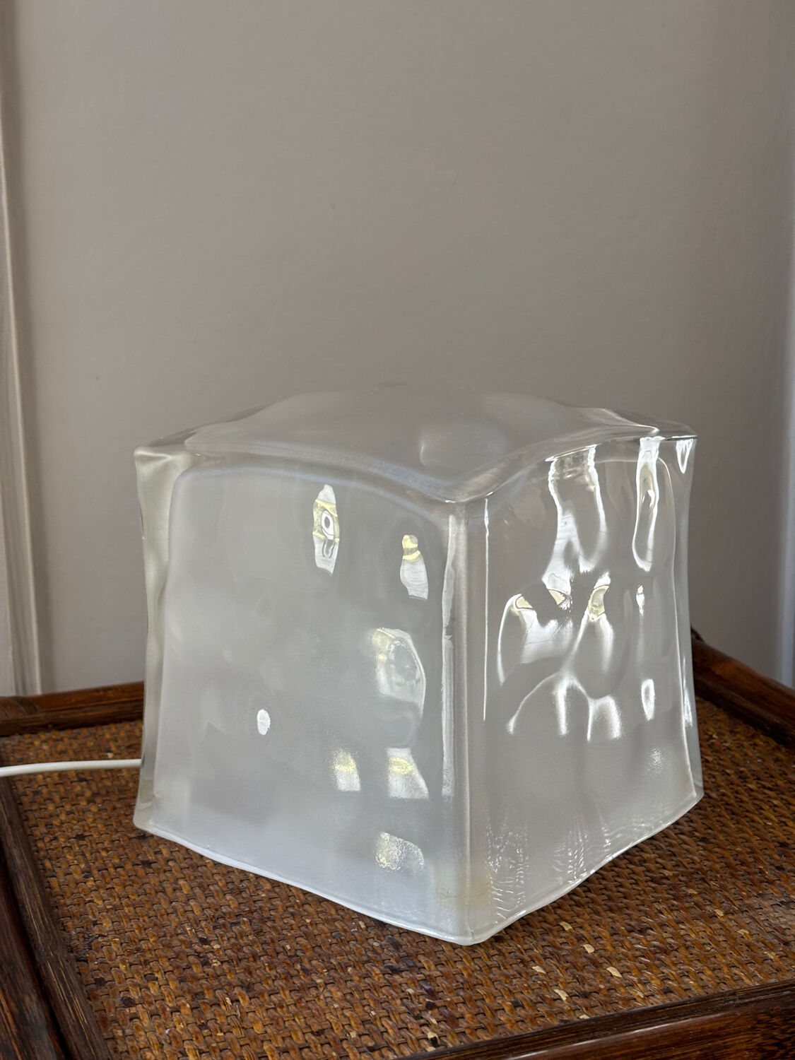 IKEA ice cube lamp