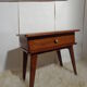 Bedside table or mini dresser vintage compass feet