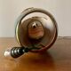 Old glazed ceramic bedside lamp - Bequet - Made in Belgium