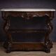 Console Italienne époque Charles X en acajou