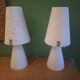 2 Murano bedside lamps, Luce