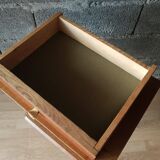 Vintage oak bedside/nightstand