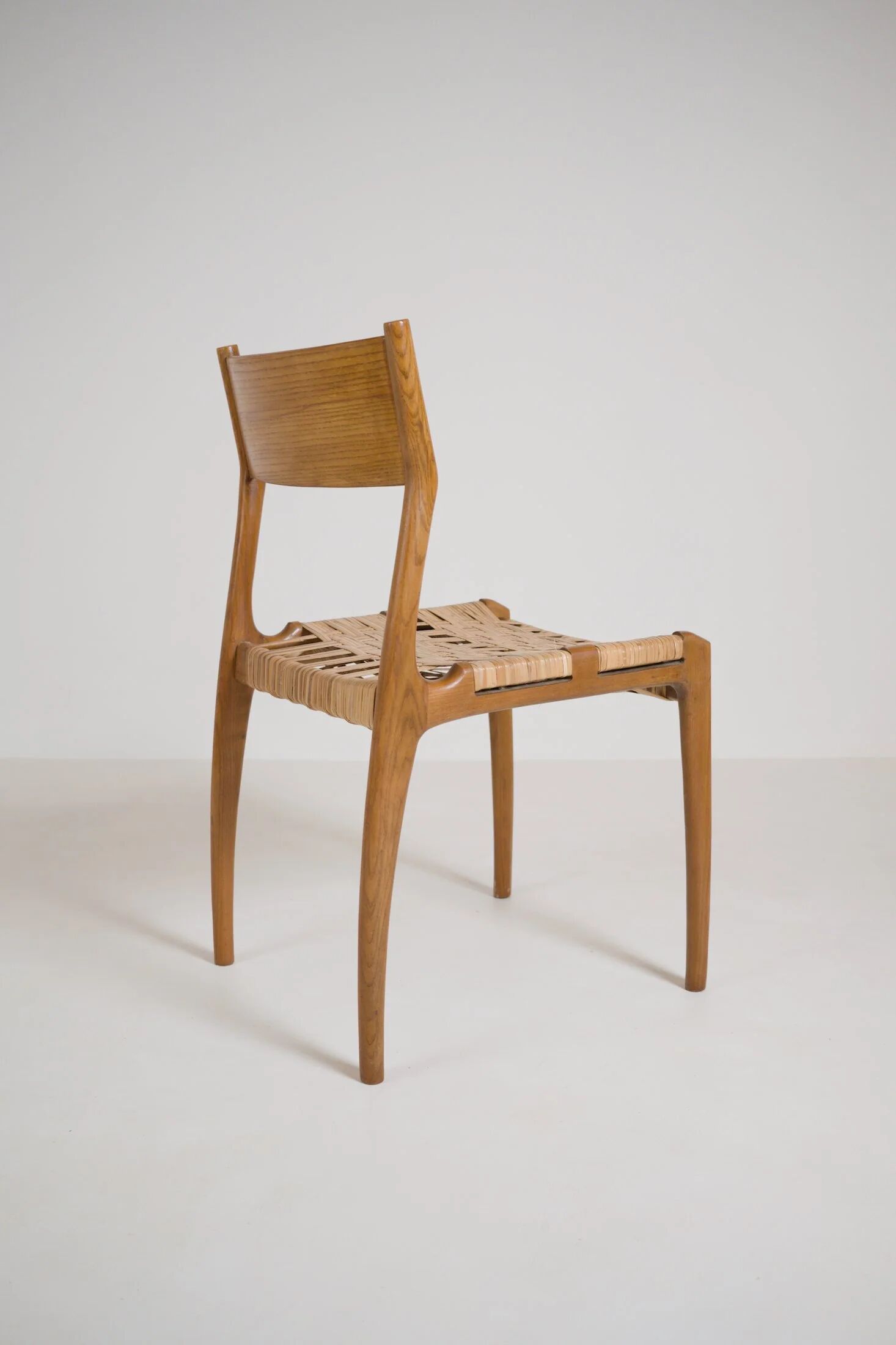Set of 6 GESSEF chairs published by Consorzio Sedie Friuli, Italy, 1970s.
