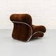 Italian Corolla Lounge Chair by I.P.E 1970s