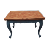 Louis XV-style extension table in solid cherry.