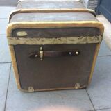Luxury travel trunk signed and numbered 1890 renovated
