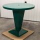 Bistro table Tolix "Kub 80" 1950 Xavier Pauchard restored