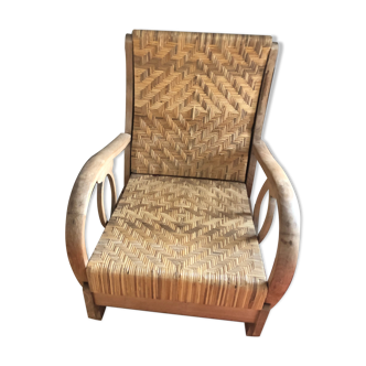 Colonial-style armchair