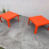 Pair of vintage coffee tables