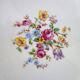 8 dessert plates Gien circa 1940
