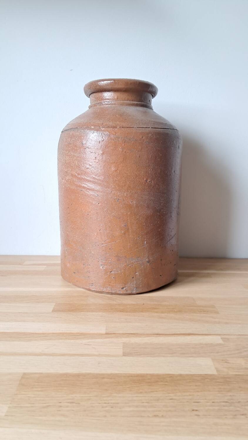 Stoneware jar