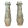 Pair of Funeral Urns - Song Dynasty (960 - 1127) - 50 cm archaeology c