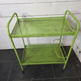 Rolling trolley Mathieu Matégot style from the 50s