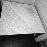 Marble dining table, 120cm × 120cm L×W