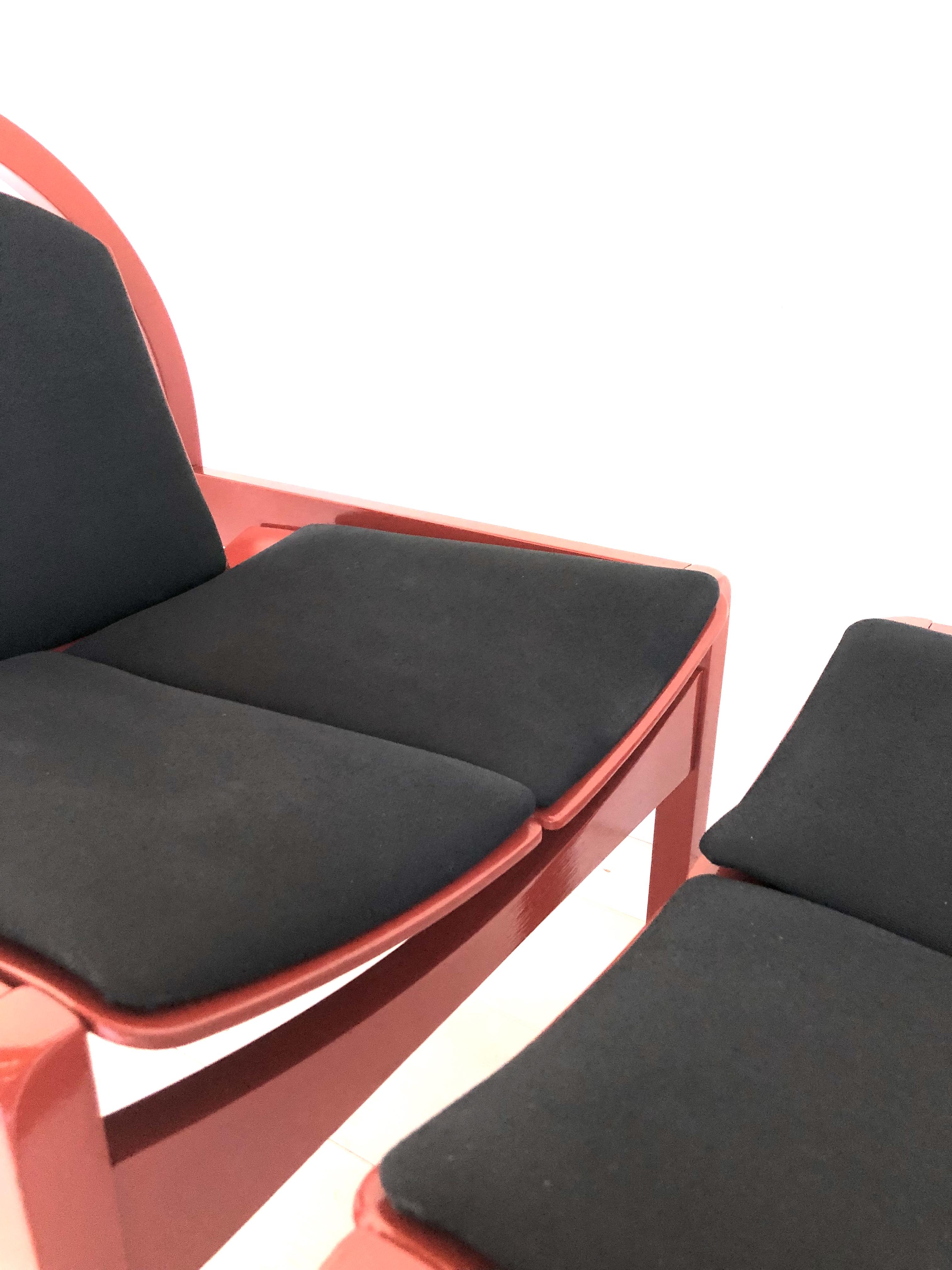 Pair of Baumann armchairs