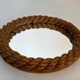Miroir rond en corde d'Audoux Minet